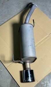  Nissan March K12 HKS muffler задний деталь 