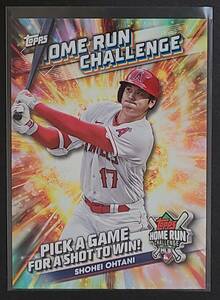 (大谷翔平) 2024 Topps Series 1 Home Run Challenge Shohei Ohtani エンゼルス