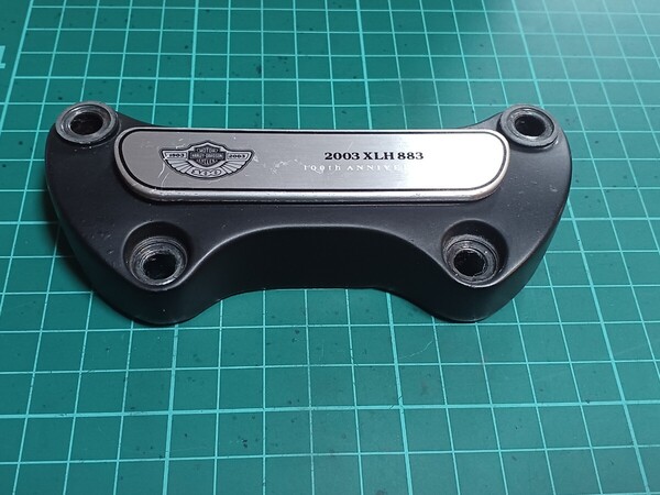 ■良品/希少/即決送料無料■ハーレーダビッドソン 純正100周年トップクランプ/ライザークランプ/1インチハンドル用/100th Anniversary