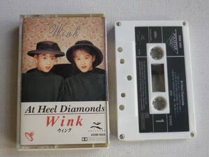 ◆カセット◆Wink ウィンク　At Heel Diamonds 歌詞カード付　中古カセットテープ多数出品中！