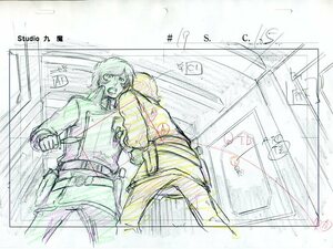 　銀河鉄道物語　直筆原画　設定資料