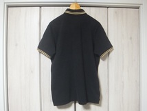 FREDPERRY 60周年記念ポロシャツ M 黒☆フレッドペリー 5212 1952-2012 英国製_画像4