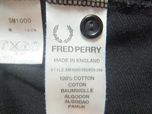 FREDPERRY 60周年記念ポロシャツ M 黒☆フレッドペリー 5212 1952-2012 英国製_画像10