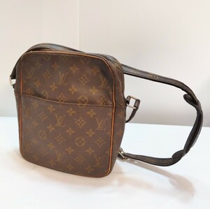 【LouisVuitton】 ルイヴィトン　モノグラムライン　旧ダヌーブ　ショルダーバッグ　ベタつきなどの劣化なし　008JHHJU45