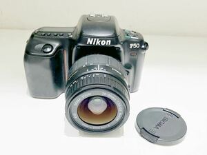 ジャンク不可動Nikon F50 SIGMA ZOOM 28-80mm F3.5-5.6 デジタル一眼レフカメラ フィルムカメラ