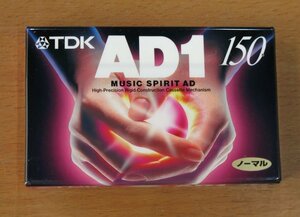 TDK AD1 150 カセットテープ ノーマルポジション 未開封品