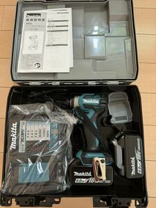 18V rechargeable impact driver TD173DRGX ( blue )[1 jpy start ]