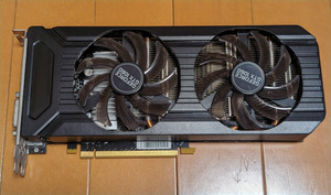 Palit GeForce GTX 1060 Dual 3GB NE51060015F9-1061D 中古品