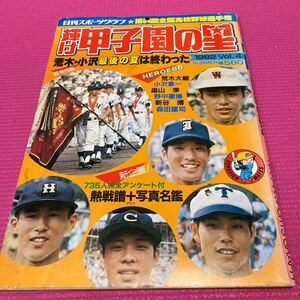 輝け甲子園の星 1982 Vol.4 荒木 小沢最後の夏 日刊スポーツグラフ ビンテージ