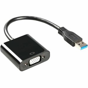 USB3.0 VGA 変換アダプタ usbディスプレイアダプタ USB toVGA変換ケーブル 5Gbps高速伝送 1080P画質