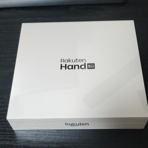 未使用　未開封　ビニール付き　国内版SIMフリー Rakuten Hand 5G 楽天モバイル ホワイト P780