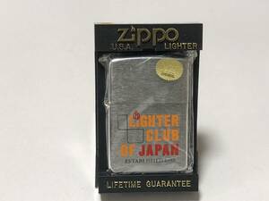 未使用 ZIPPO ジッポー ライター クラブ オブ ジャパン 1997年製 LIGHTER CLUB OF JAPAN ケース付き アメリカ USA 喫煙具 MADE IN USA