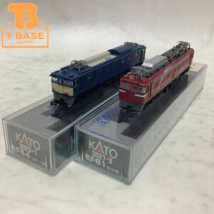 1 иен ~ рабочее состояние подтверждено KATO N gauge 3021-3 EF81 Hokutosei 3023-1 EF64 1000 в общем цвет 