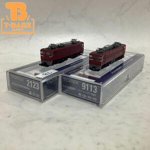 1 иен ~ рабочее состояние подтверждено TOMIX N gauge 2123 JR ED79 форма электрический локомотив 9113 JR ED79 0 форма электрический локомотив ( одиночный arm Pantah graph установка машина )