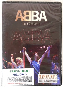 アバ インコンサート ABBA IN CONCERT 輸入盤 DVD 新品 未開封