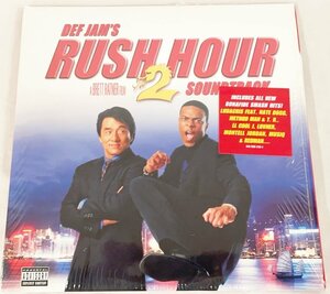 RUSH HOUR 2 SOUNDTRACK DEF JAM’S 2LP ラッシュアワー2サウンドトラック 2枚組 宇多田ヒカル シールド開封 中古レコード 20240602