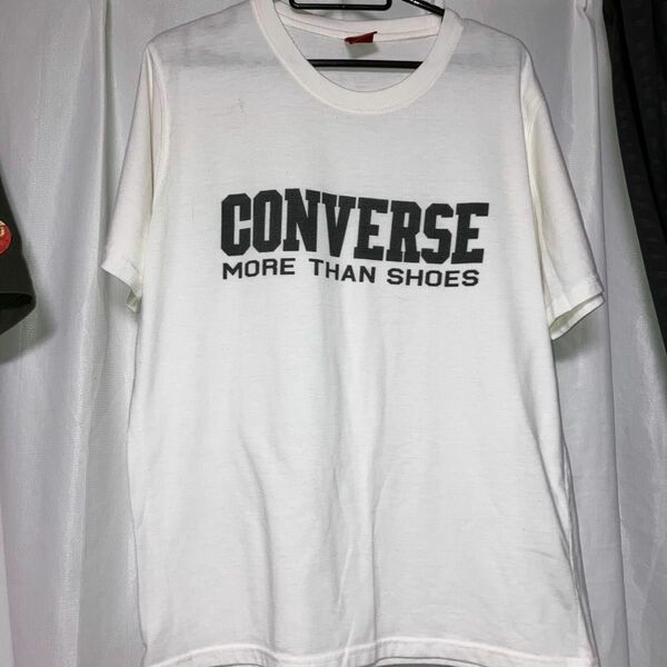 中古converse Tシャツ 半袖 ホワイトサイズ L L