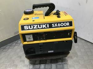 # pickup welcome #SUZUKI# portable generator #SX600R# leisure camp outdoor construction site at the time of disaster work work tool tool gasoline present condition goods 