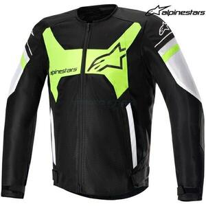 セール特価 アルパインスターズ ジャケット 3306023 T-GP X SUPERAIR JACKET ASIA BLACK WHITE GREEN FLUO(1263) サイズ:M