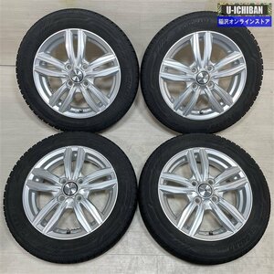 軽 スペーシア N-BOX ワゴンＲ デイズ 等 ジョーカー 4.5-14+45 4H100 ヨコハマ iG60 155/65R14 14インチ スタッドレス 4本セット 009