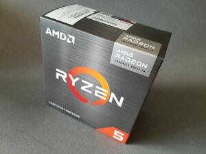 【新品・未開封】 AMD RYZEN5 5600G BOX