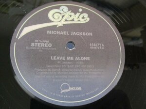 12インチ『Michael Jackson / Leave Me Alone 』 (Z10)　