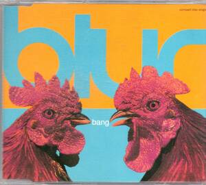 ☆blur(ブラー)/bang◆91年リリースのアルバム未収録曲も含む４曲入り大傑作EP CD◇レアなオリジナルUK盤CD！状態良好★３枚落札送料無料☆