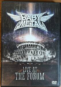 BABYMETAL DVD LIVE AT THE FORUM