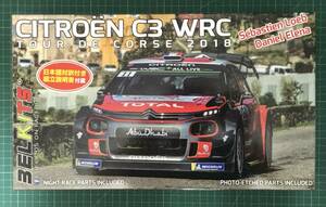 ◆シトロエン C3 WRC [2018ツール ド コルス]（BELKITS 1/24)