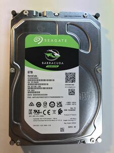 ④SEAGATE/シーゲート　BARRACUDA　3.5インチ　SATA　HDD　ハードディスクST6000DM003 　　6TB　 