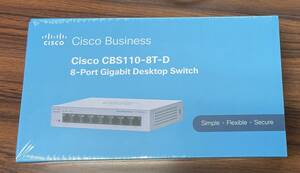 ★☆新品 未開封 Cisco Business 8ポート Giga対応スイッチハブ CBS110-8T-D☆★