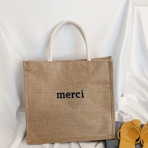 merci トートバッグ インスタでも大人気! 期間限定セール 早い者勝ち!!