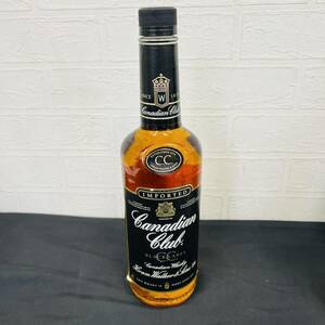 ③ ★未開栓★ Canadian Club カナディアンクラブ ブラックラベル カナディアン ウイスキー 古酒 40度 700ml IH