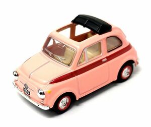 Majani Fiat　マイアーニ 1/48 フィアット500 ミニカー ピンク