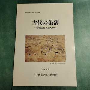 【送料無料】古代の集落 台地に生きた人々 図録 * 墨書土器 須恵器 村神郷 遺跡 むら 生活 住居 信仰 文化