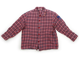  Miki House miki HOUSE рубашка * блуза 110 размер мужчина ребенок одежда детская одежда Kids 