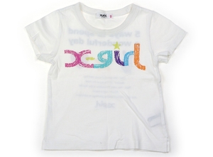 Ｘガール X-Girl Tシャツ・カットソー 100サイズ 女の子 子供服 ベビー服 キッズ