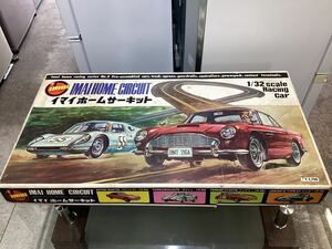 ■希少 箱/イマイ 1/32 ホームサーキット スロットカー スロットカー2台 コース ■