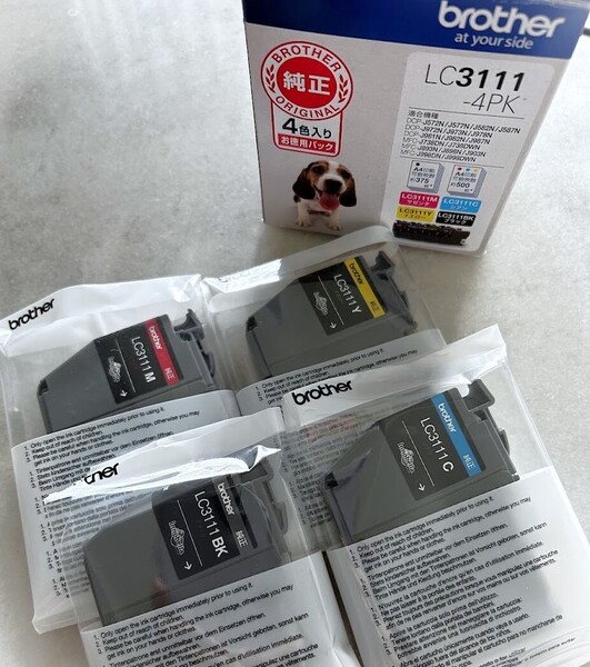 ★ ブラザー純正 インクカートリッジ LC3111 ※使用済ケースです