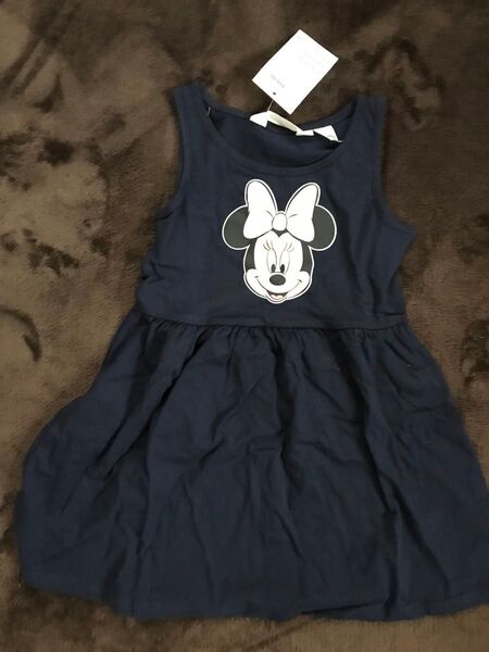 ☆新品☆H&M ミニーワンピース 100