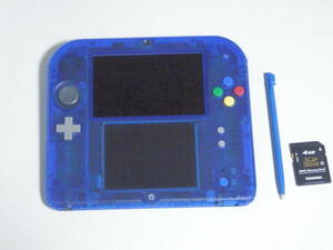  nintendo # Nintendo 2DS body blue Pocket Monster limitation color 