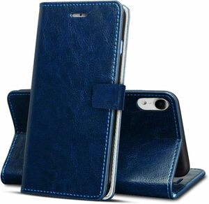 Tgaoleyd】iphone XR ケース 手帳型 財布型 サイドマグネット式 スマホケース 薄型 カード収納 スタンド機能 P