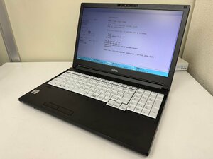 【UEFI起動確認済み／中古】LIFEBOOK A5510/FX 【FMVA8804SP】 (Core i3-10110U, RAM8GB, HDD無し[OS無し]) ★本体＋ACアダプタ