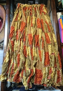 70s vintage skirt ヴィンテージ クリンクル スカート
