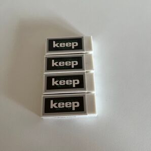 キープ消しゴムK-100-N 4個セット 約6.5センチ×2.5センチ