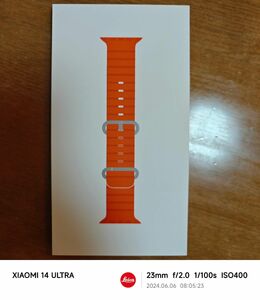 未開封未使用 Apple Watch Ultra オレンジ オーシャンバンド