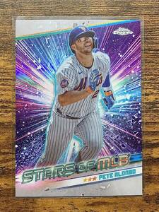 【100円スタート】Topps Chrome 2024 Stars Of MLB ピート アロンソ Pete Alonso NYM