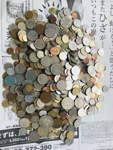 古銭 硬貨 コイン 外国銭 まとめ約4.7キロ