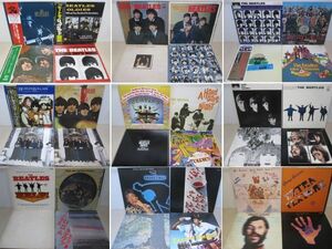 LP・ビートルズ関連 36セット・ジョン、ポール、ジョージ、リンゴ・帯付、輸入盤含む/06-07