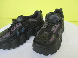 * толщина низ спортивные туфли повседневная обувь женский толщина низ примерно 5. размер 4( примерно 23.) вес 410.×2 чёрный прекрасный товар 